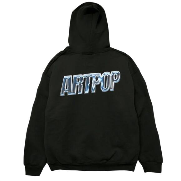 LADY GAGA ARTPOP Geometric Hoodie Size Medium New with Tag MSRP $90 - Picture 2 of 5
